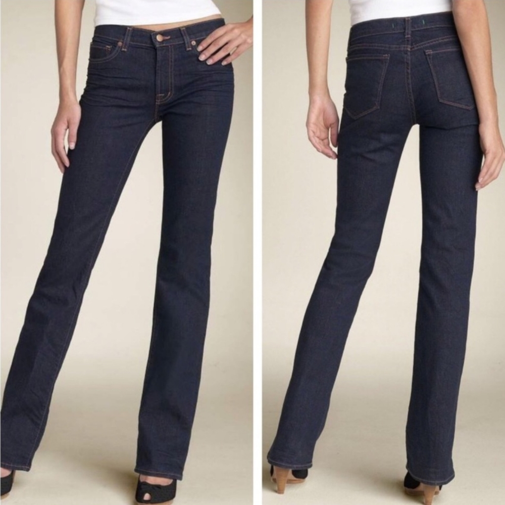 J Brand "The Straight Leg" darkwash/Pure jeans 25x34.5L TALL NWOT style#805C032